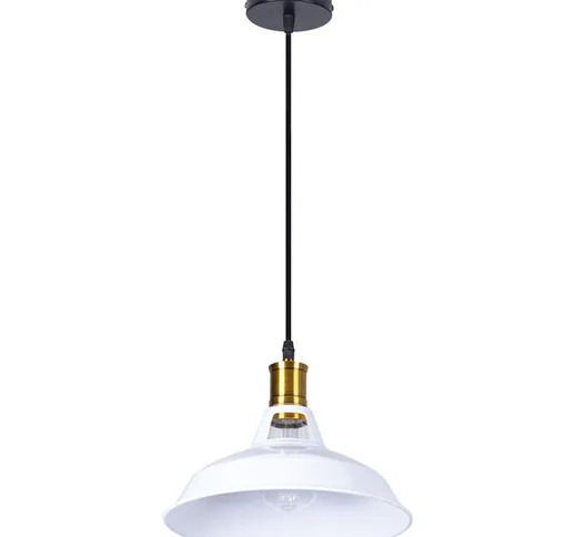 Stoex - Lampada da Soffitto Regolabile in Altezza 27cm Lampada a Sospensione Industriale V...