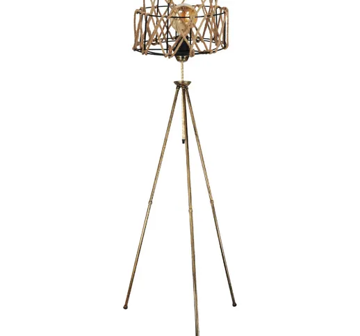 Lux.pro - Lampada da Terra 'Orford' Alta 180 cm Piantana Tripode Lampada a Treppiede con P...