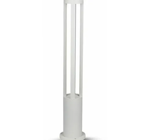 Lampada LED da Giardino Fissaggio a Terra LED COB 10W Colore Bianco h:80cm 3000K IP65 - V-...