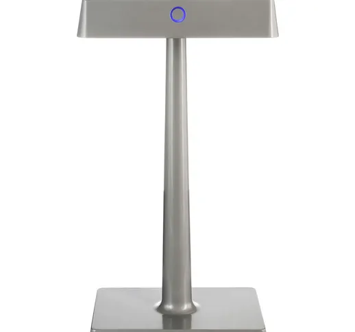 Lampada LED tavolo ricaricabile smartphone wireless TOUCH dimmerabile luce tavoli pub bar...