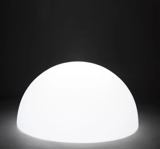 Idralite - Lampada semisferica in polietilene Ø 150 CM