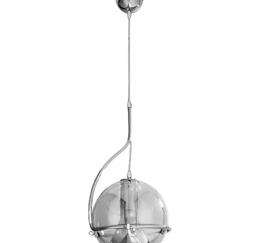 Vetrineinrete - Lampadario a sospensione decorativo in vetro lampada pendente per illumina...