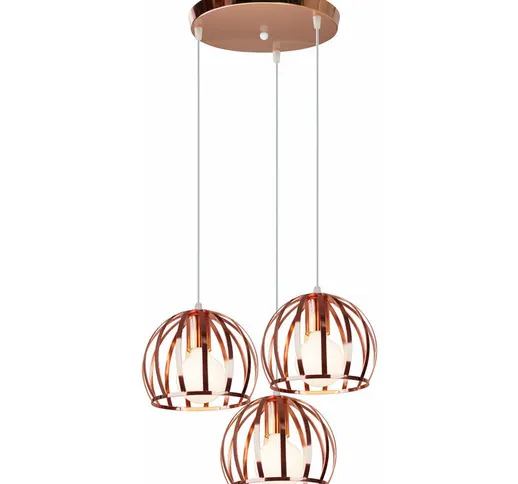 Wottes - Lampadario creativo moderno E27 retro industriale regolabile lampada a sospension...