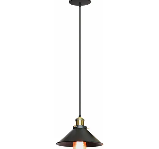 Wottes - Lampadario industriale retrò lampada a sospensione creativo moderno Illuminazione...