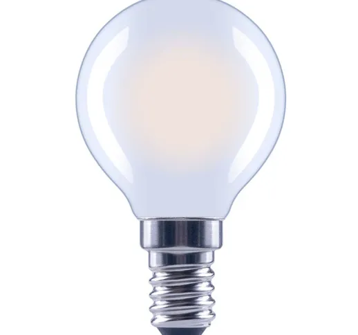 Lampadina A Filamento Led, E14, 250 Lm Rep. 25 W, Amp. Goccia, Opaco, Bianco Chd Xavax