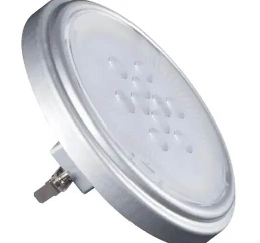 Kanlux - lampadina a led dc 11 watt 12 volt 25000 ore 40° A+ CE G53 AR111 bianco freddo gr...