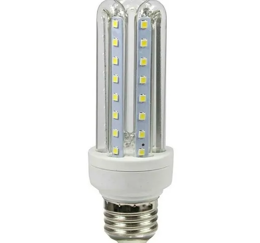 LAMPADINA A LED E27 14 W LUCE CALDA FREDDA NATURALE LAMPADA TUBOLARE U-14W | Naturale