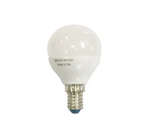 Lampadina a LED G45. E-14. 4.5W. Luce calda 81.138/CAL Electro Dh 8430552144266