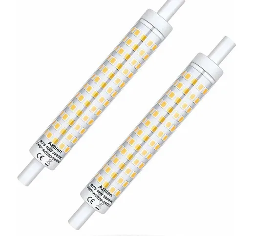 Lampadina a led R7S 118 mm dimmerabile 10 w R7S 118 mm bianco caldo 3000 k 10 w lampadina...