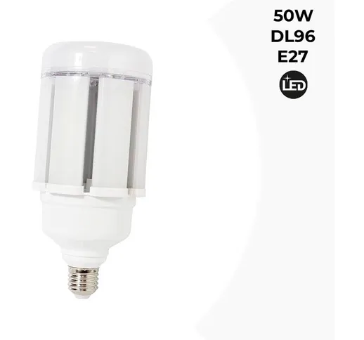 Lampadina industriale a led DL96 'corn' 50W E27 180-265V Temperatura di colore Bianco Fred...