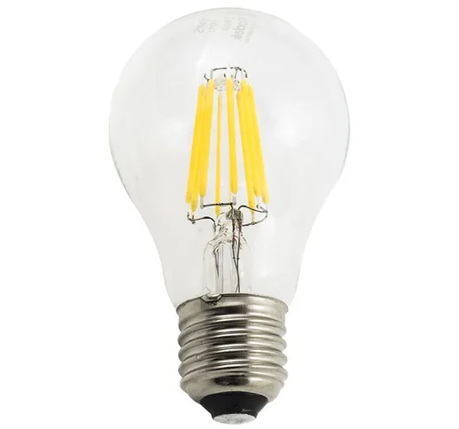 Lampadina led 7W luce calda E27 filamento  41181 EU-3000 Edison vetro