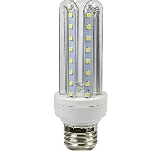 Lampadina led tubolare attacco E27 14 watt luce bianca fredda 6500k