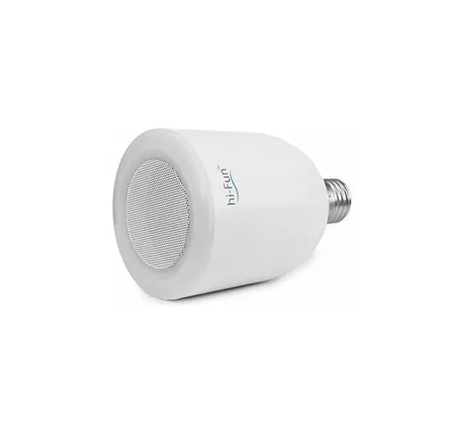 Hi-fun - Hi-Led Lampadina LED con Speaker Bluetooth Integrato LED Bluetooth