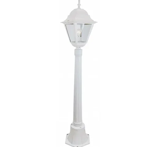 Lampione new yorkh.cm 110 a 1 luce bianco (1 pz)