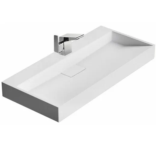  - lavabo in conglomerato goya 60CM - Bianco