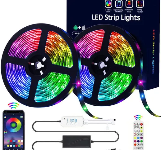 Le nuove cinture luminose 5050led impostano 15 metri 20M colorati 24 tasti controllo music...