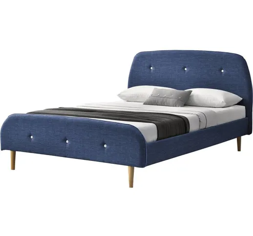 Letto Nancy - 180 x 200 cm - Blu