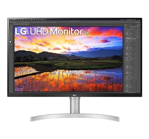  32UN650-W monitor piatto per PC 80 cm (31.5') 3840 x 2160 Pixel 4K Ultra HD Bianco