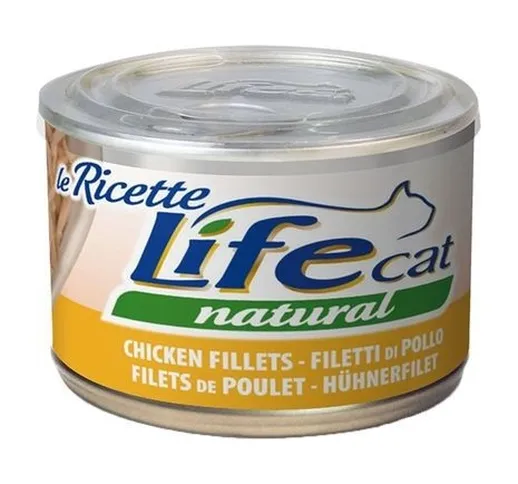 Natural Le Ricette per Gatto da 150 gr | Filetti di Pollo - Lifecat