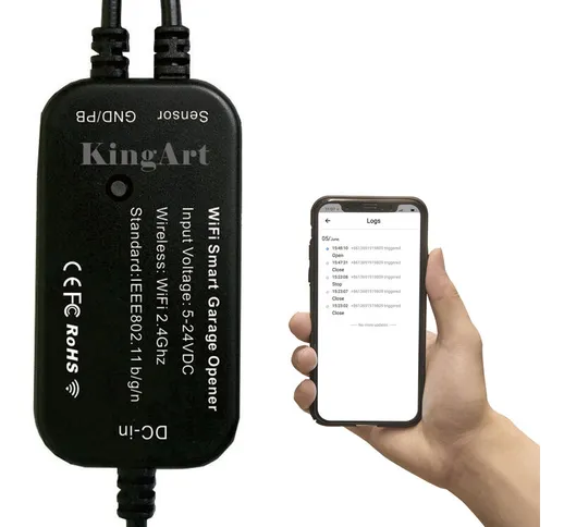 Asupermall - L'interruttore della porta del garage Wi-Fi puo essere controllato dall'APP C...