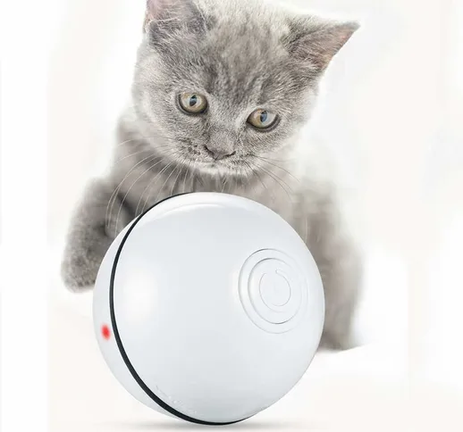  Gioco interattivo per gatti Palla luminosa per gatti con luce LED e batteria ricaricabile...