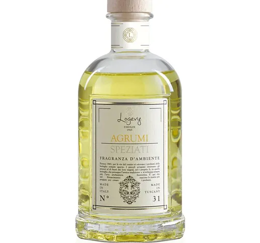 Logevy - Profumatore per Ambienti - Agrumi Speziati - 500 ml - new 2022