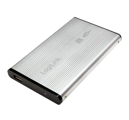 LOGILINK Box HDD Esterno SATA 2.5'' USB 2.0 Grigio
