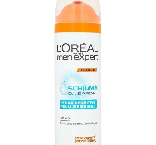 L'Oreal Men Expert Schiuma Da Barba Hidra Sensitive 200Ml