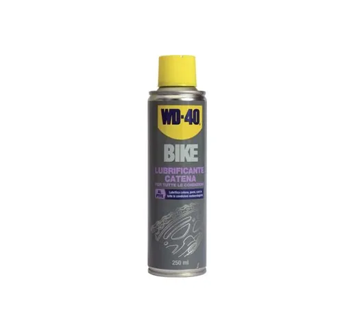 Wd40 bike lubrificante catena bici al ptfe per tutte le condizioni 250ml catene
