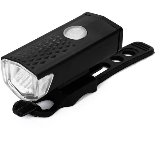 Luce per bicicletta Impermeabile USB ricaricabile anteriore LED Luci per bici Lampada da c...