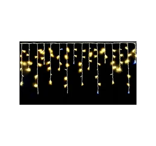 Ettroit - Luci Natale Tenda Natalizia Luminosa 120 led Reflex 3 Metri X30-70-40-60 Filo Bi...