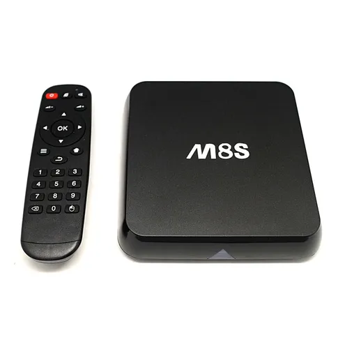 M8S Android 4.4 TV Box Amlogic S812 Quad Core Cortex-A9 2G / 8G DLNA Miracast Airplay H.26...
