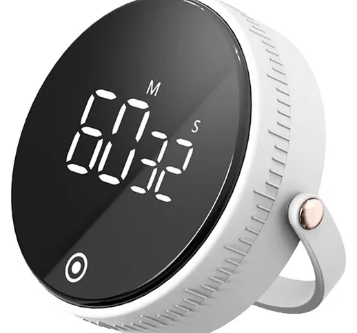 Tancyco - Magnete Timer da cucina 99 minuti Conto alla rovescia digitale e timer per il co...