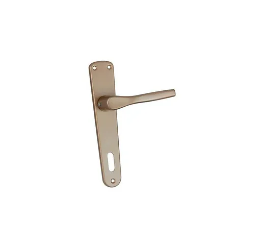 Genérica - generica maniglia gabry placca foro patent alluminio bronzato placca Q8 i.mm 90