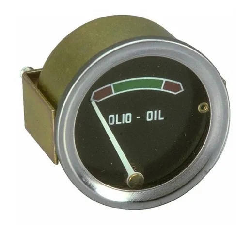 Manometro pressione olio motore meccanico, campo di misurazione 0-8 bar, filetto esterno 1...