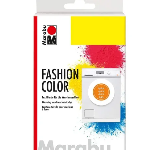 30gr - PITTURA TESSILE 'FASHIONCOLOR' PER LAVATRICE - COLORE ALBICOCCA 025 - 