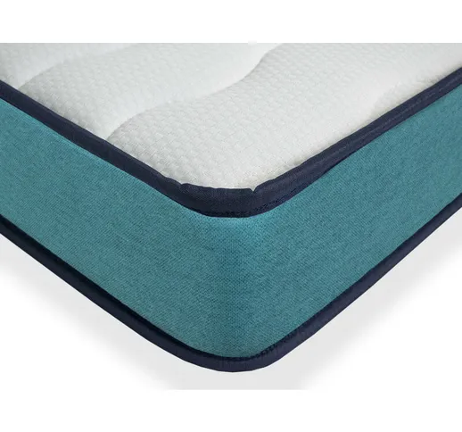 Materasso 70x160 letto per bambini - Alto 14 cm confort pro - Ergonomico, Traspirante, Mem...