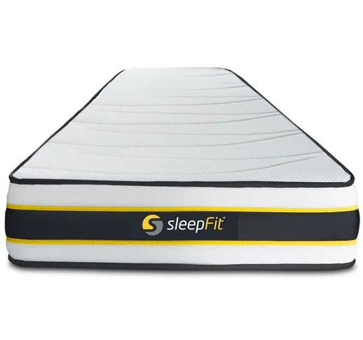 Sleepfit - Materasso FLEXY 100x200cm - Spessore : 22 cm - Molle insacchettate e memory foa...