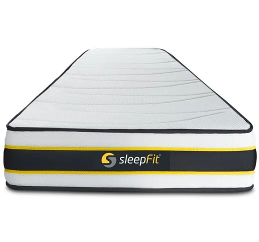 Sleepfit - Materasso FLEXY 75x190cm - Spessore : 22 cm - Molle insacchettate e memory foam...