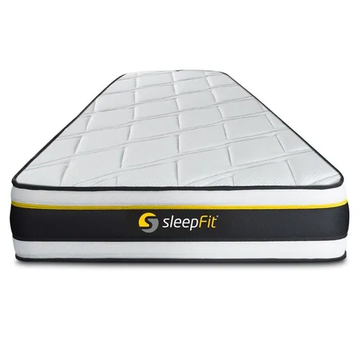 Sleepfit - Materasso SOFT 90 x 190 cm - Spessore : 19 cm - Foam HD con struttura microalve...