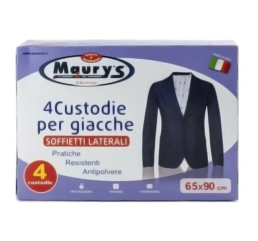 CUSTODIA PER GIACCHE 4 PZ 65 X 90 CM - Maury's