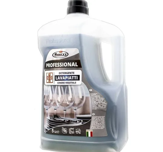 PROFESSIONAL 5LT SAPONE PIATTI CENERE VEGETALE - Maury's