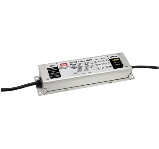  ELGT-150-C1050B Driver per LED Corrente costante 150.15 W 1050 mA 72 - 143 V/DC Funzione...