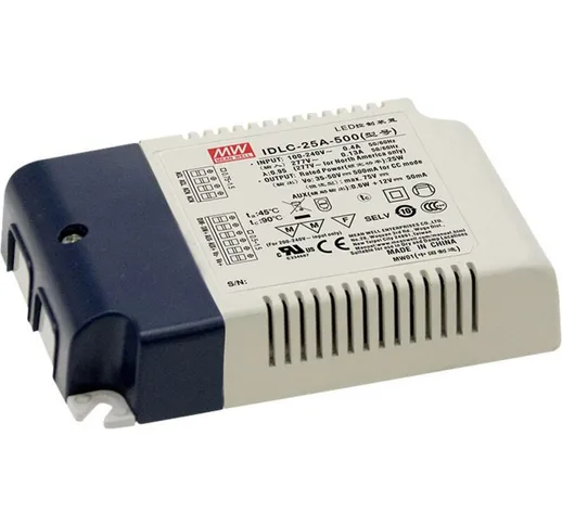  IDLC-25-350 Trasformatore per LED, Driver per LED Corrente costante 25 W 350 mA 49 - 70 V...