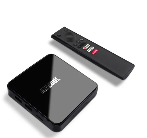 MECOOL KM3 intelligente Android TV Box 10.0 Media Player Amlogic S905X2 4GB + 64GB dual Wi...