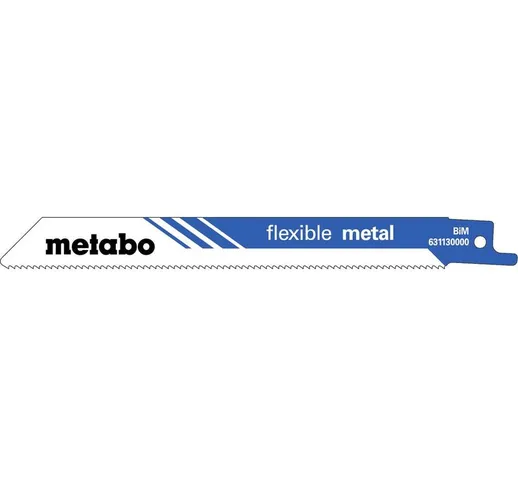  2 lame per seghe diritte 'flexible metal' 150 x 0,9 mm, BiM, 1,8 mm/ 14 TPI - 631130000