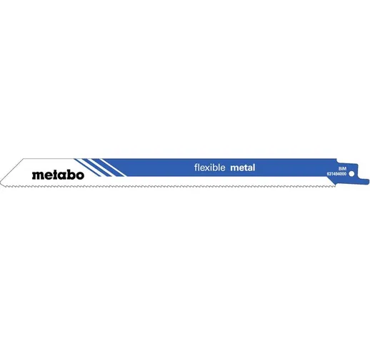  2 lame per seghe diritte 'flexible metal' 225 x 0,9 mm, BiM, 1,8 mm/ 14 TPI - 631096000