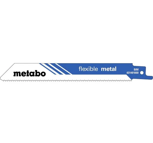  25 lame per seghe diritte 'flexible metal' 150 x 0,9 mm, BiM, 1,8 mm/ 14 TPI - 628253000