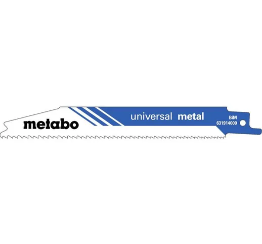  5 lame per seghe diritte 'universal metal' 150 x 0,9 mm, BiM, progressive - 631914000
