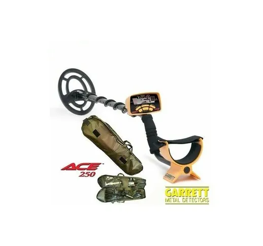 Metal Detector Garrett Ace 250 + Sacca trasporto universale